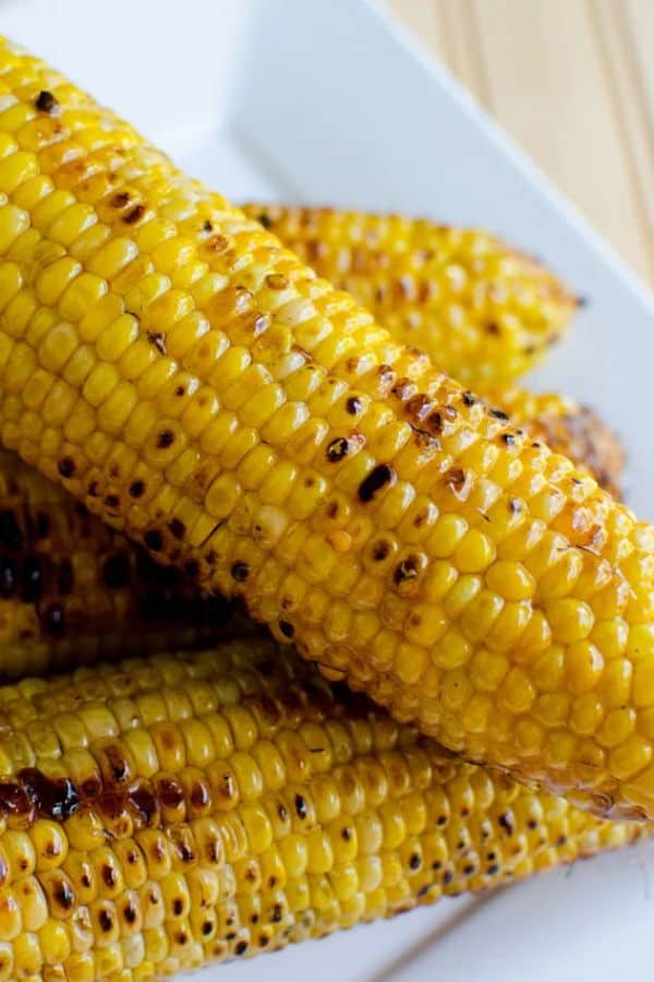 SWEET AND SPICY CORN ON THE COB