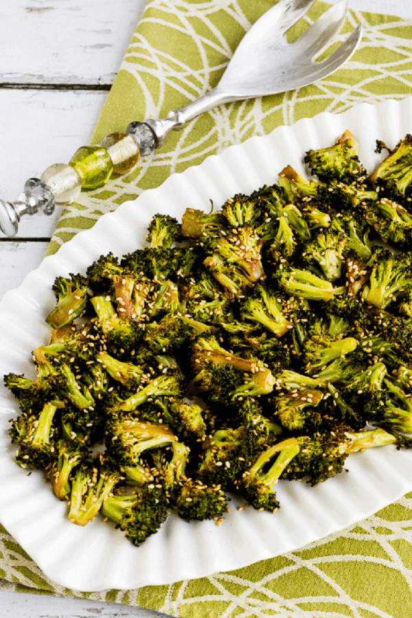 Sautéed Broccoli with Soy Sauce and Sesame