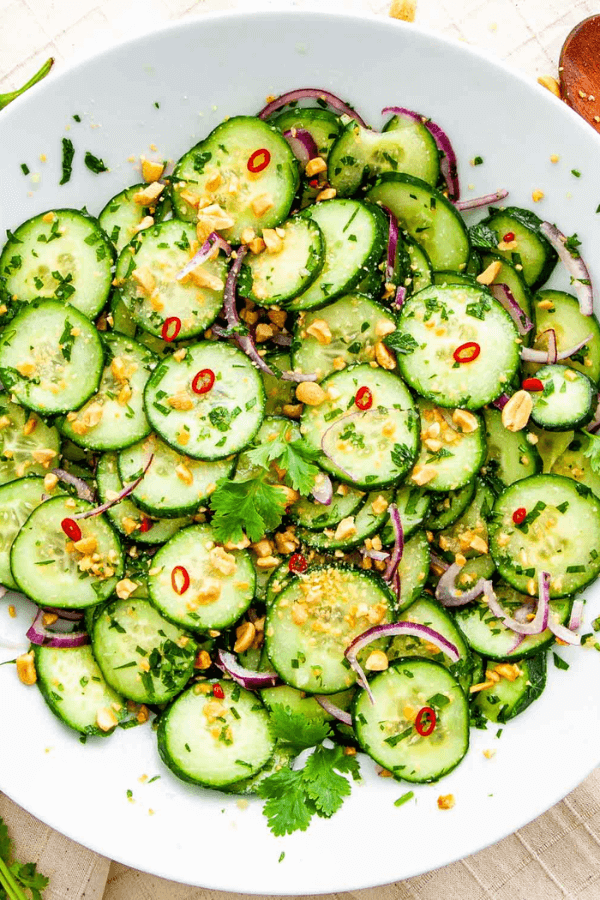 Spicy Thai Cucumber Salad