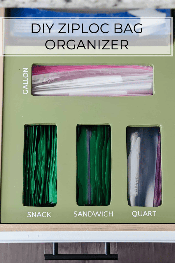 Ziploc Bag Drawer Organizer