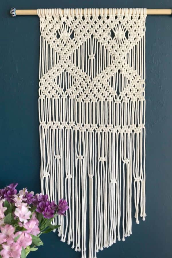 BASIC MACRAME WALL HANGING