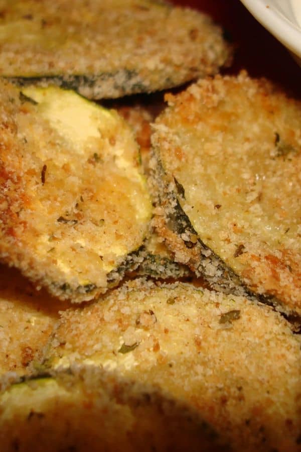 BREADED 'N BAKED ZUCCHINI CHIPS