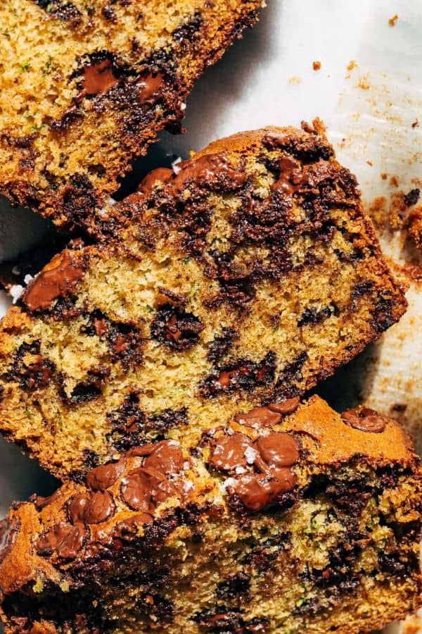 CHOCOLATE CHIP ZUCCHINI BREAD