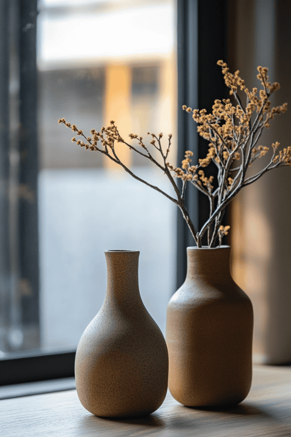 Clay vases