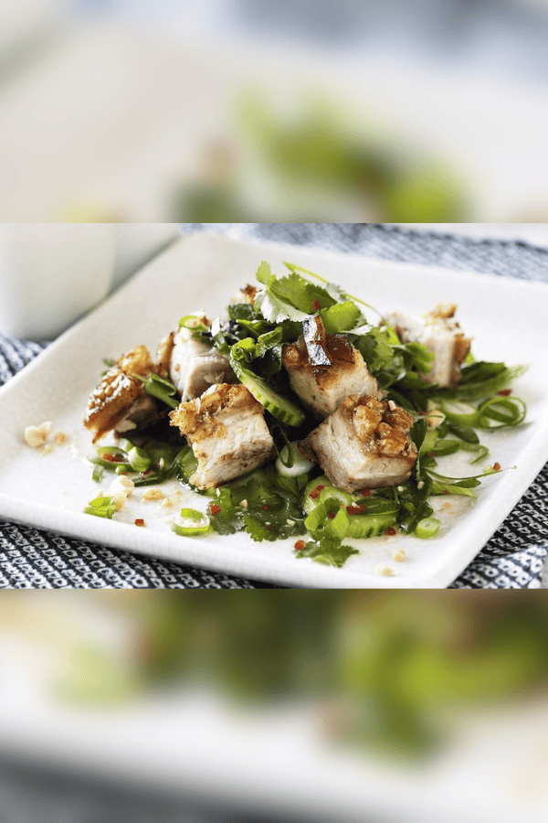 Crispy Pork Belly Salad