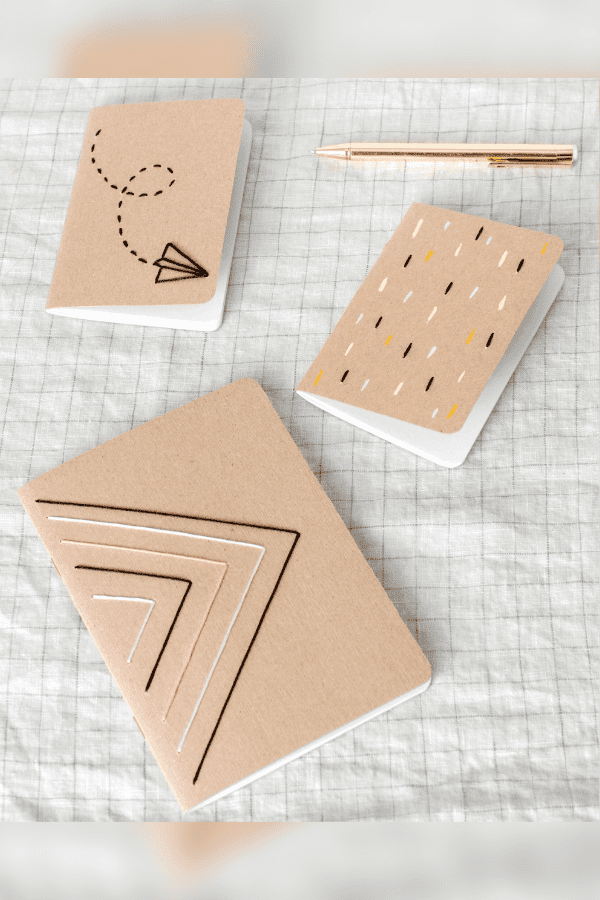 Embroidered Notebooks