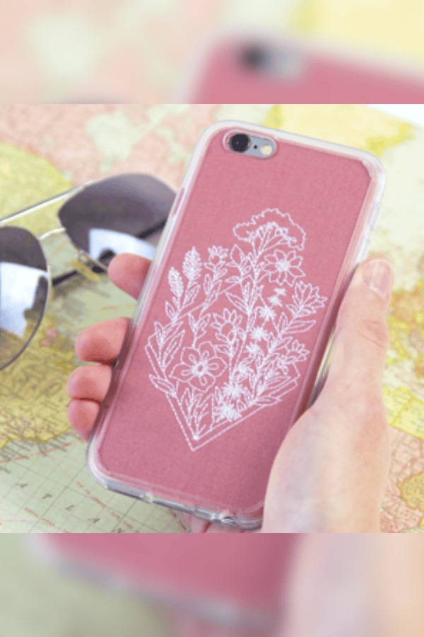 Embroidered Phone Case