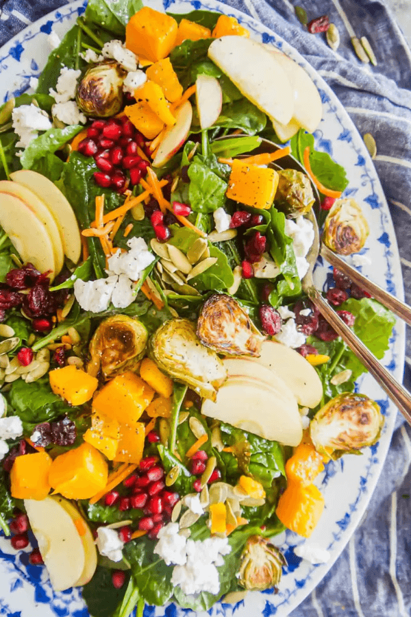 Fall Harvest Salad with Maple Vinaigrette