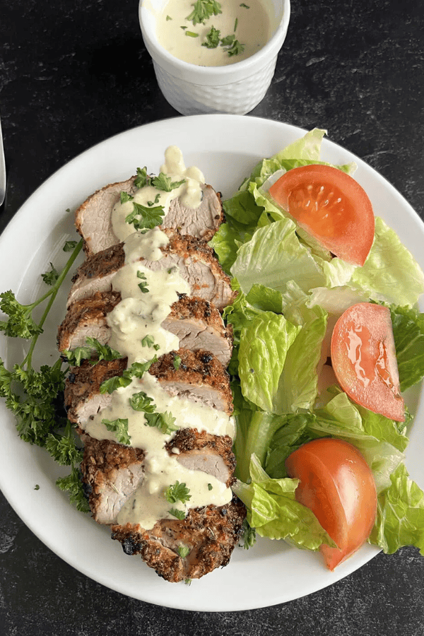 Garlic Parmesan Pork Tenderloin