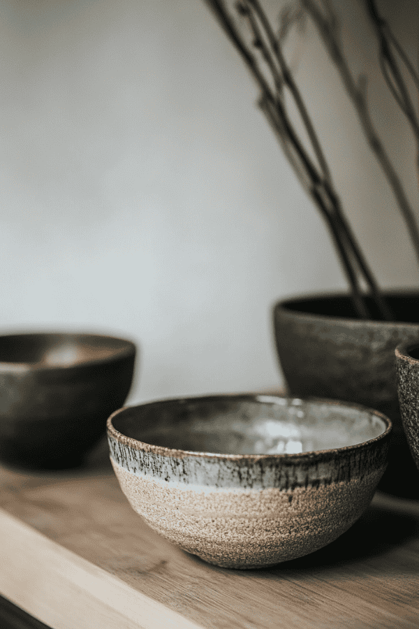 Handmade pottery