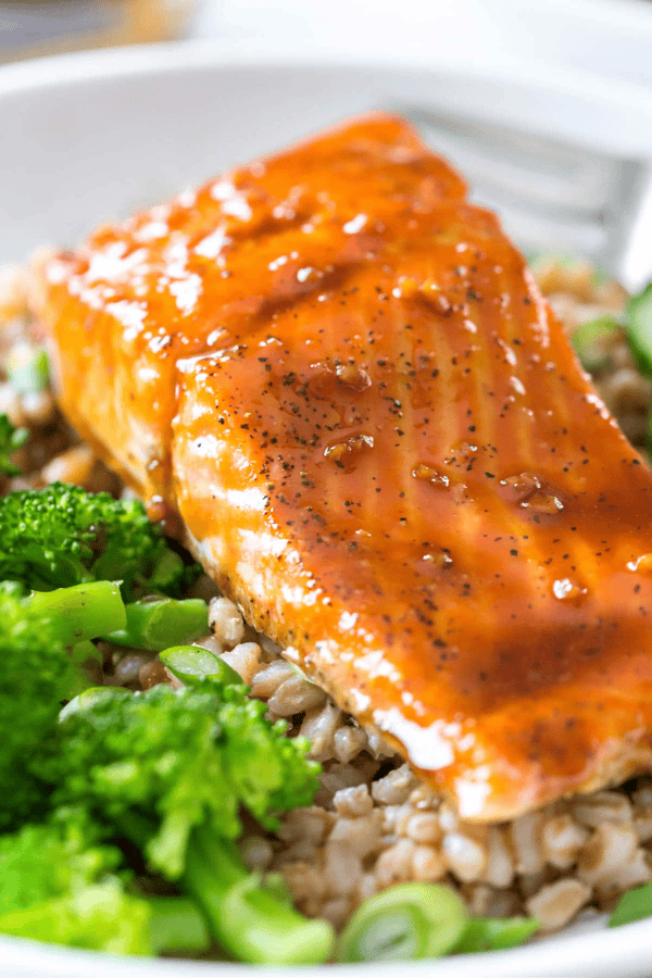 Maple Glazed Salmon