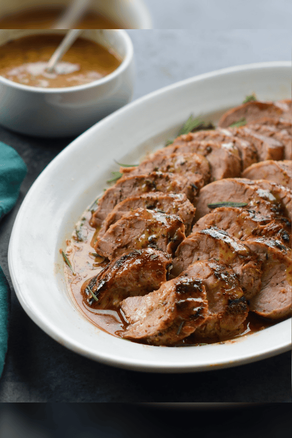 Mustard Glazed Pork Tenderloin