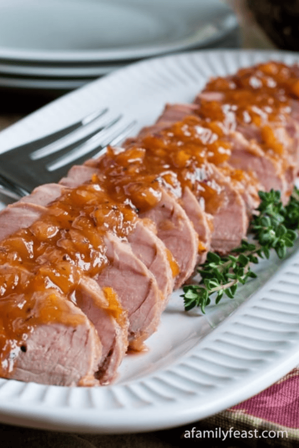 One Pan Sweet and Sour Pork Tenderloin