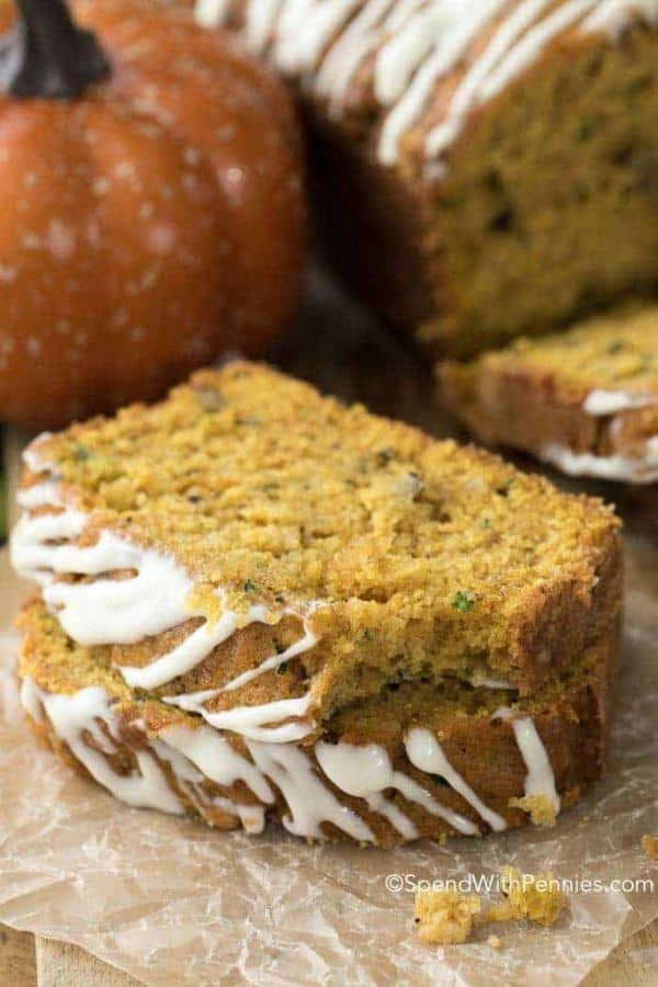 PUMPKIN ZUCCHINI BREAD