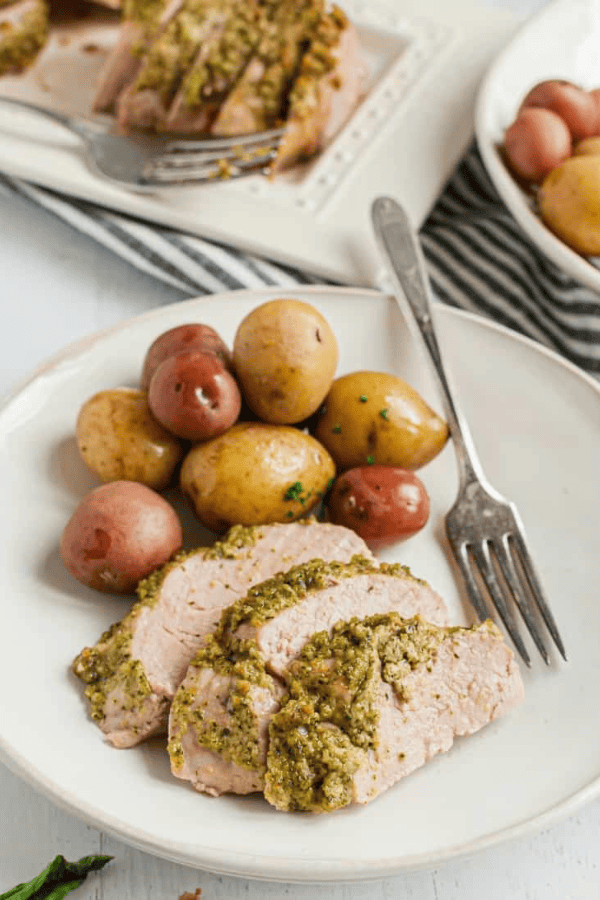 Pesto Pork Tenderloin