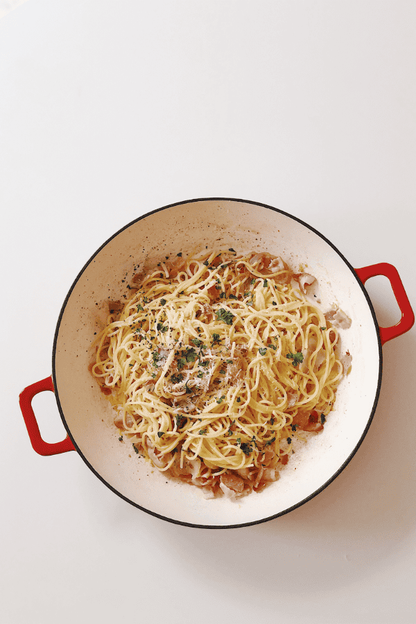 Pork Belly Carbonara