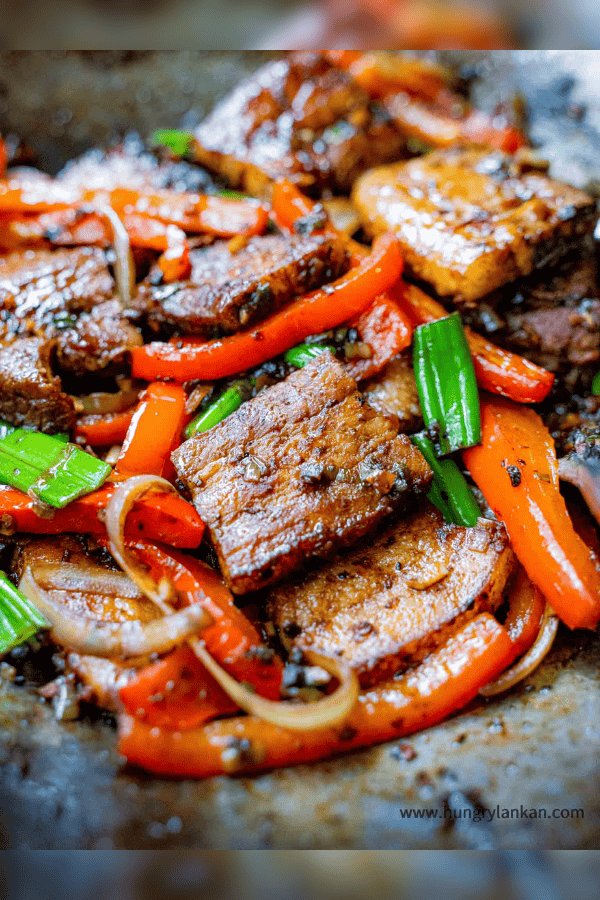 Pork Belly Stir Fry