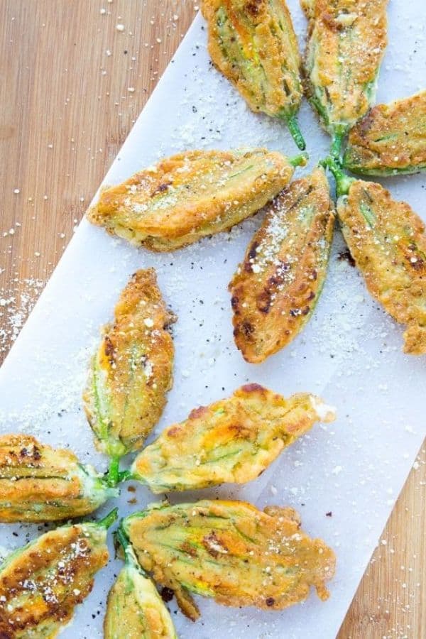 STUFFED ZUCCHINI BLOSSOMS