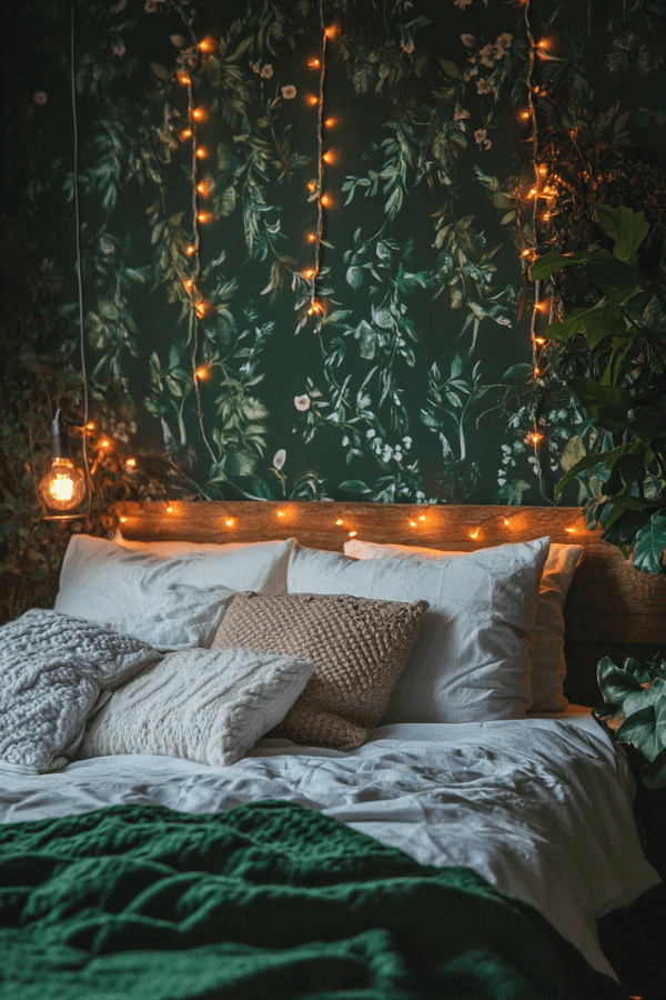 Twinkling fairy lights