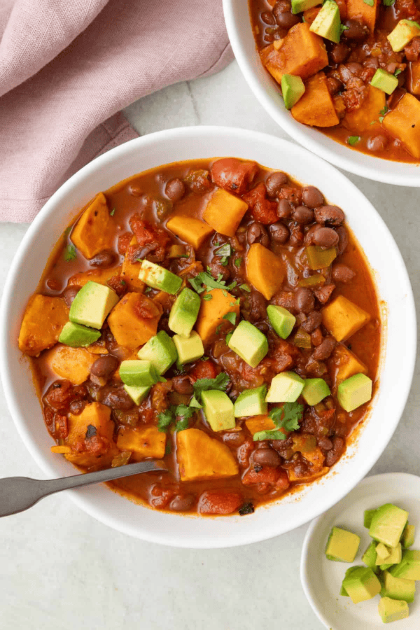 Vegetarian Sweet Potato Chili