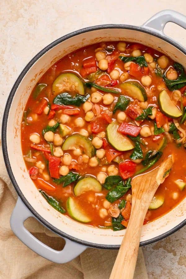 ZUCCHINI CHICKPEA STEW