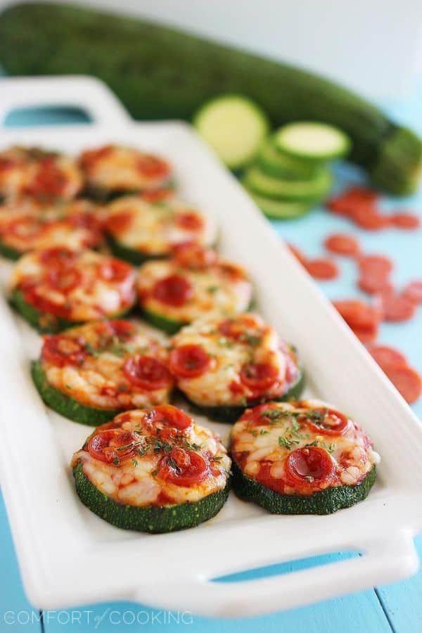 ZUCCHINI PIZZA BITES