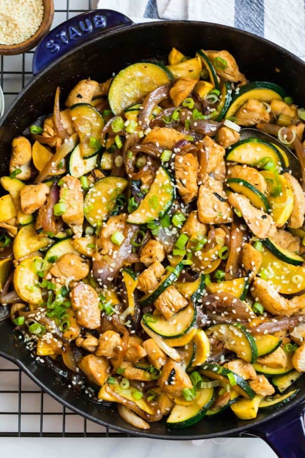 ZUCCHINI STIR FRY