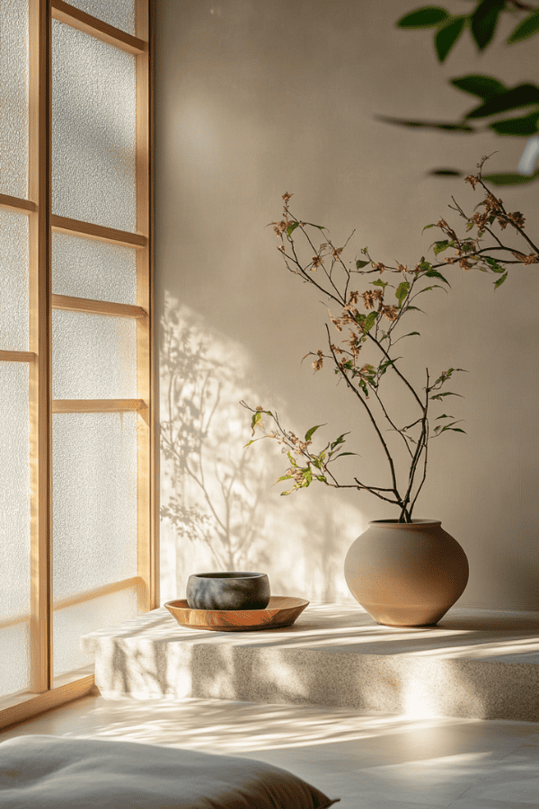 Zen garden corner