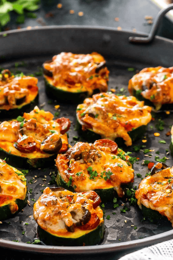 Zucchini Pizza Bites