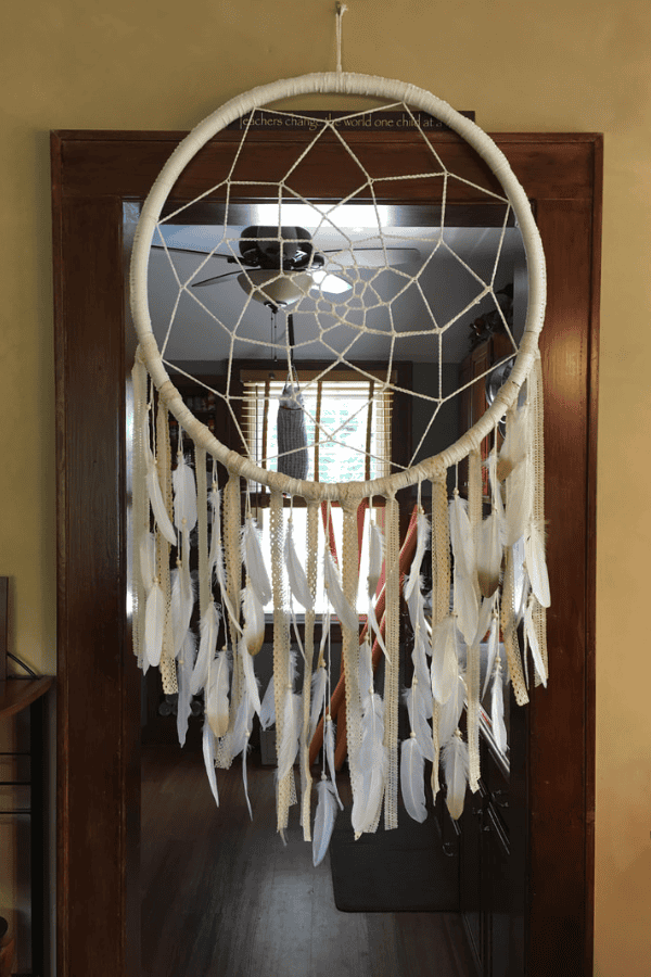 Giant Crochet Dream Catcher