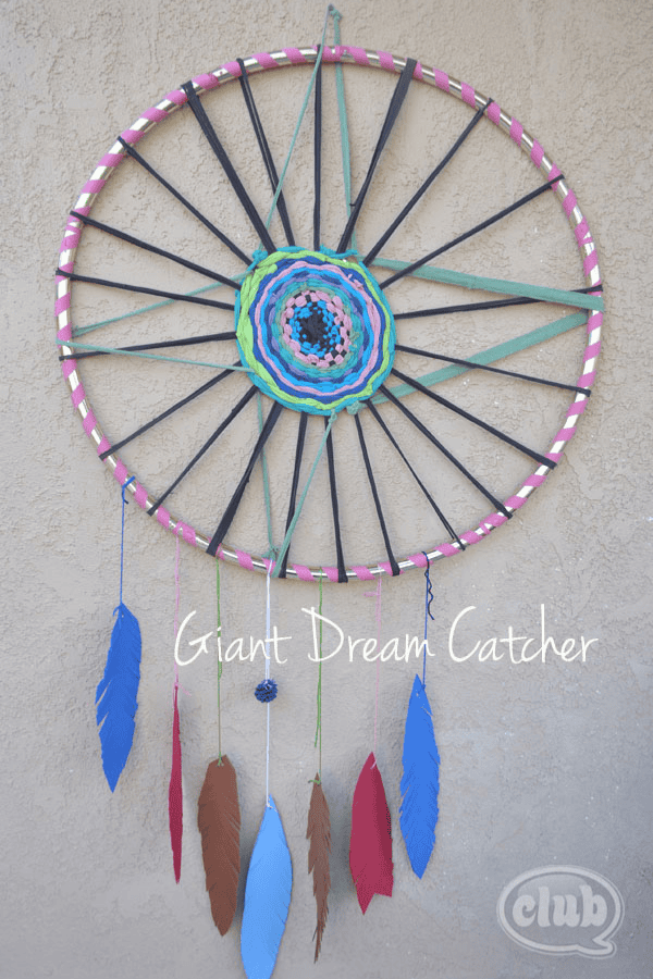 Giant Dream Catcher for Tweens