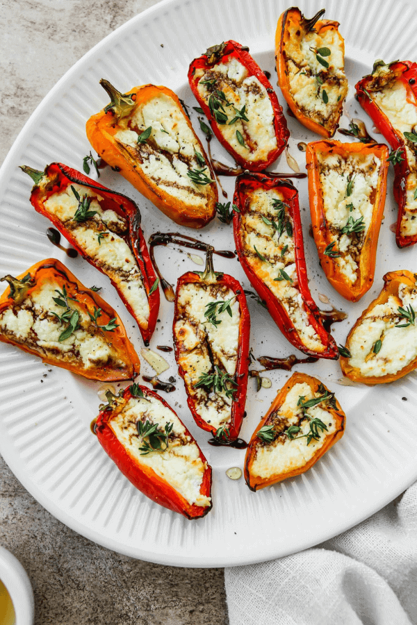 Goat Cheese-Stuffed Mini Peppers