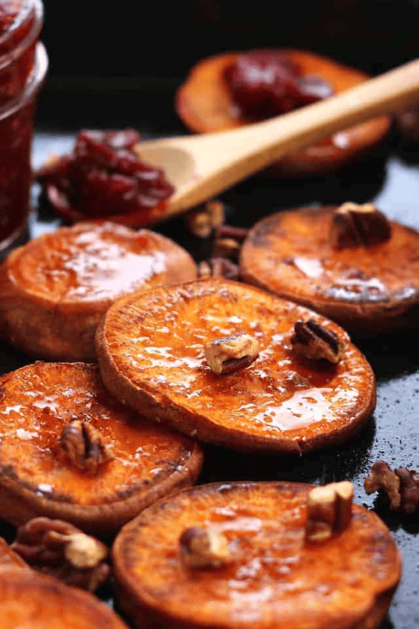 Roasted Sweet Potato Rounds