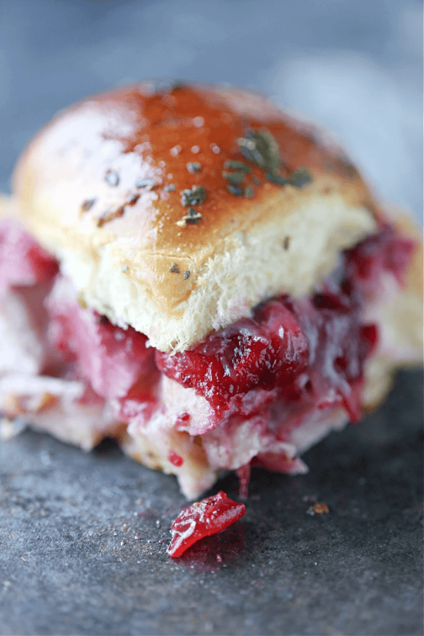 Turkey Cranberry Sliders