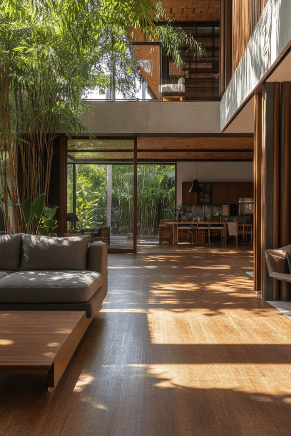 Bamboo flooring