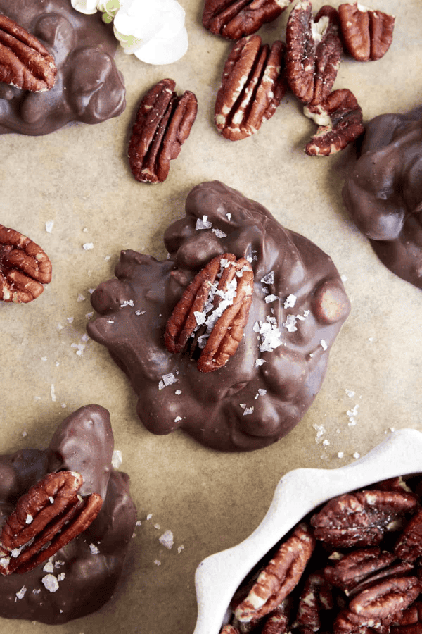 Caramel Pecan Clusters