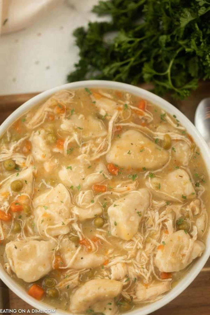 Instant Pot Chicken and Dumplings