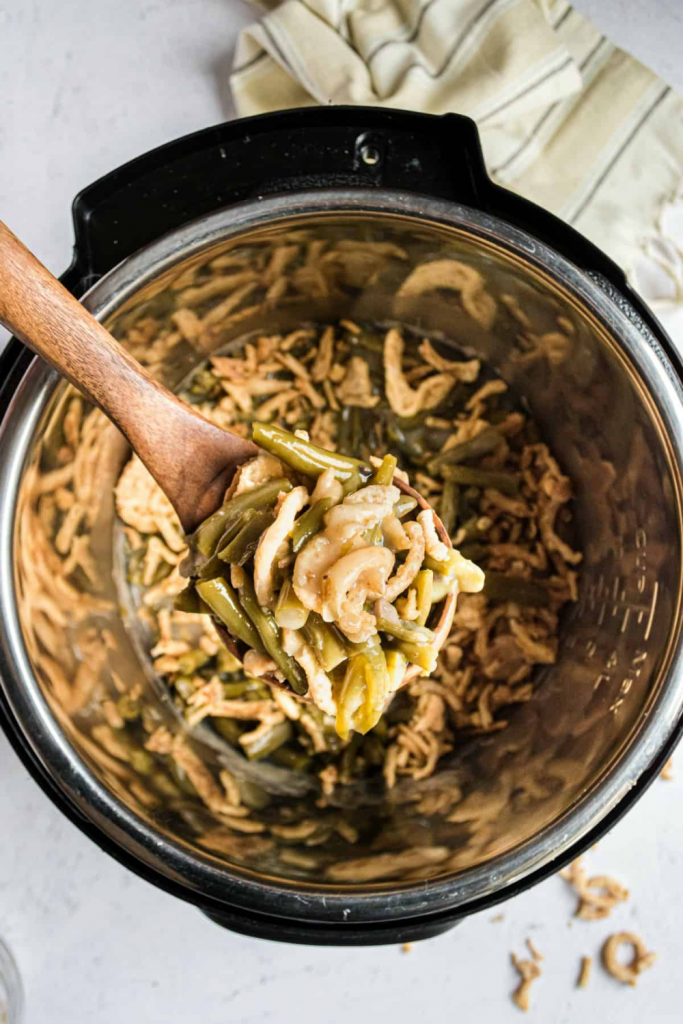 Instant Pot Green Bean Casserole