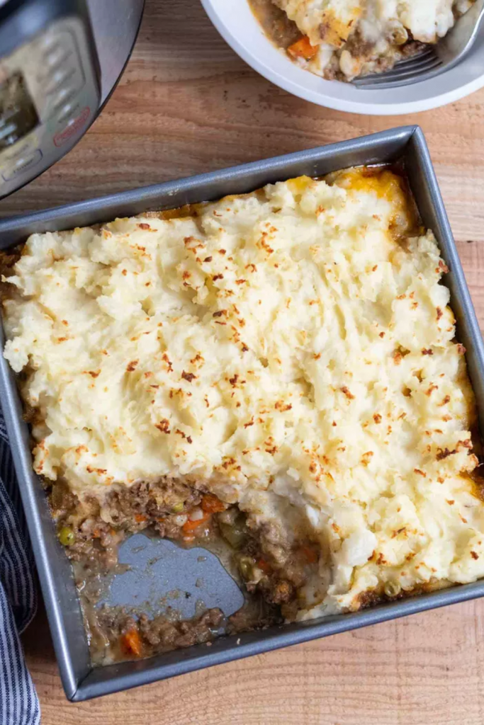 Pressure Cooker Shepherd's Pie