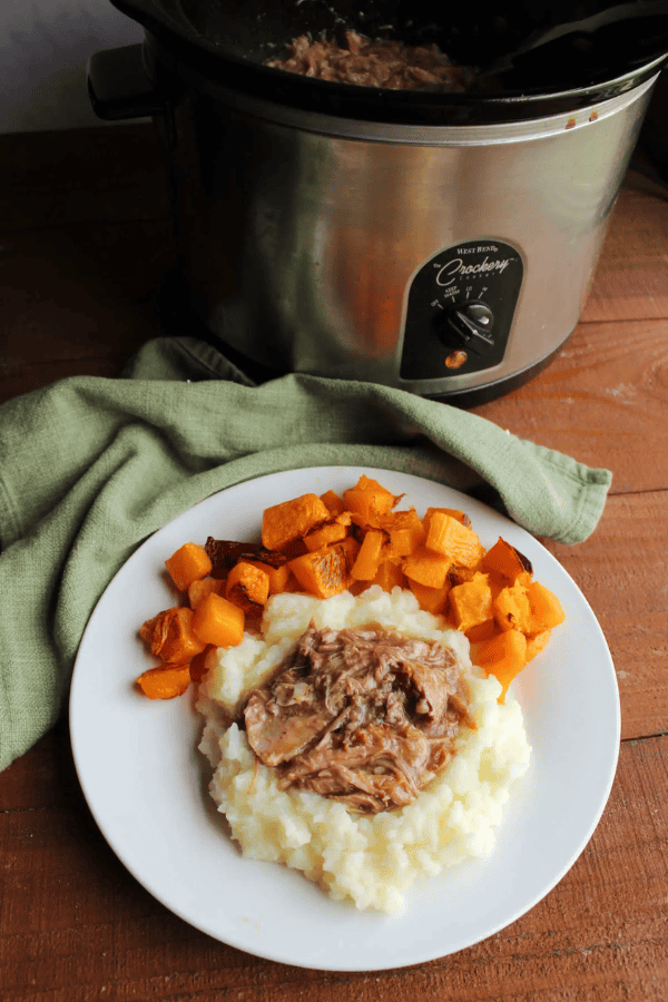 Slow Cooker Apple Cider Pulled Pork