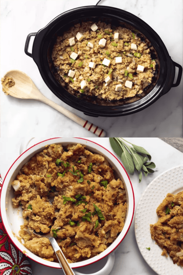 Slow Cooker Cornbread Dressing