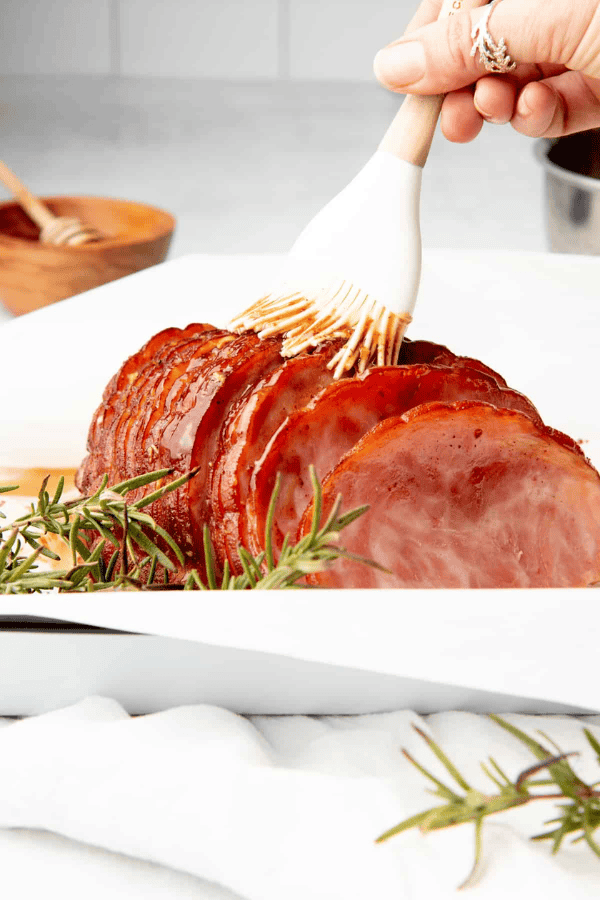 Slow Cooker Honey Glazed Ham