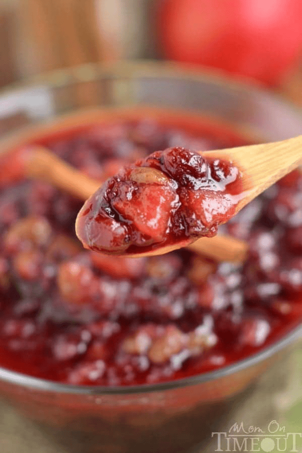 Slow Cooker Spiced Cranberry Chutney