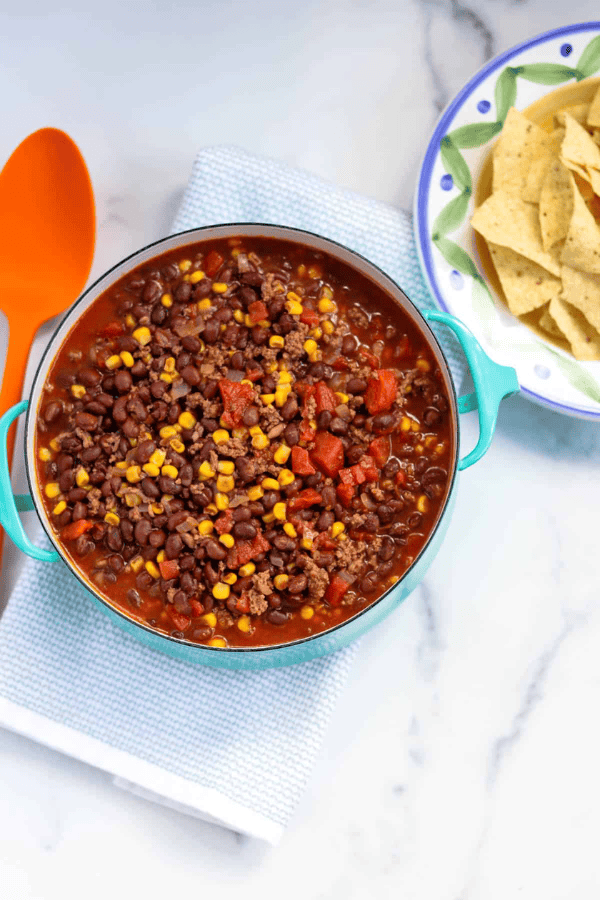 Black Bean Taco Soup