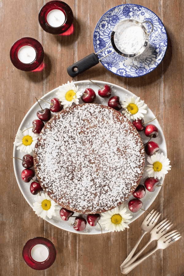 Cherry Almond Cake