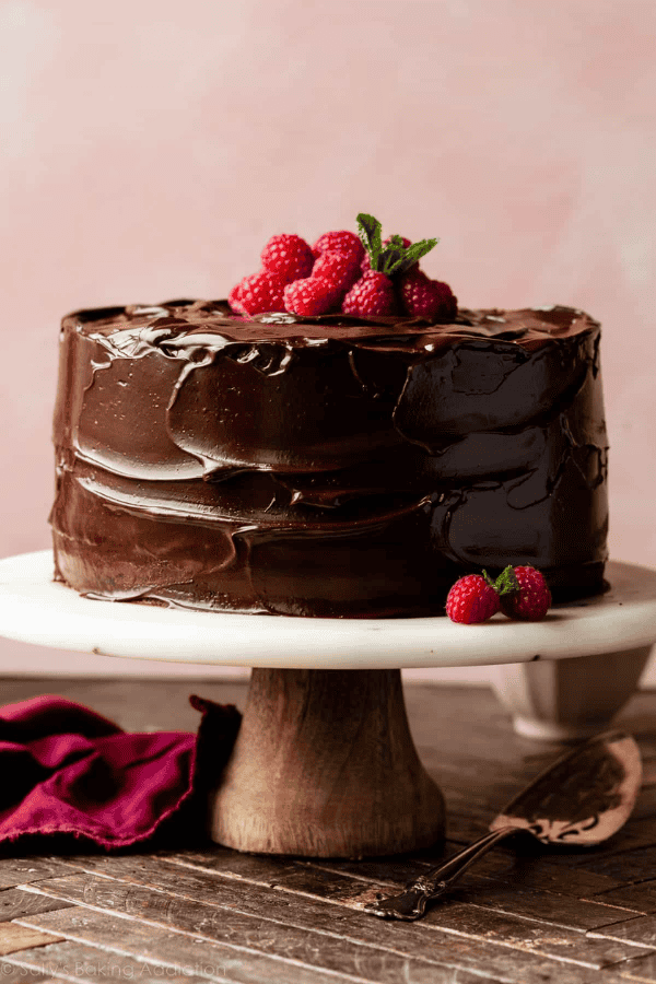 Chocolate Raspberry Cake