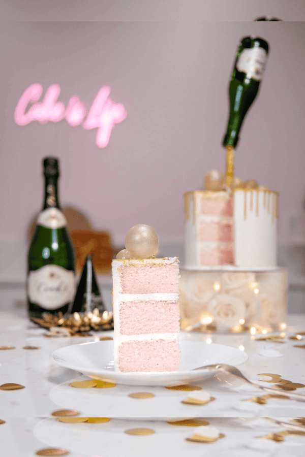 Pink Champagne Cake