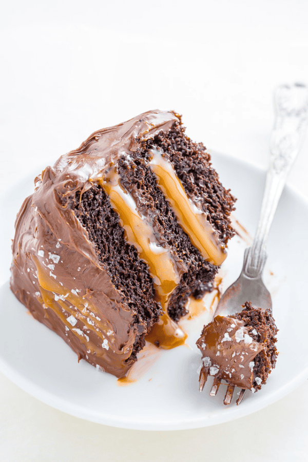 Salted Caramel Chocolate Cake