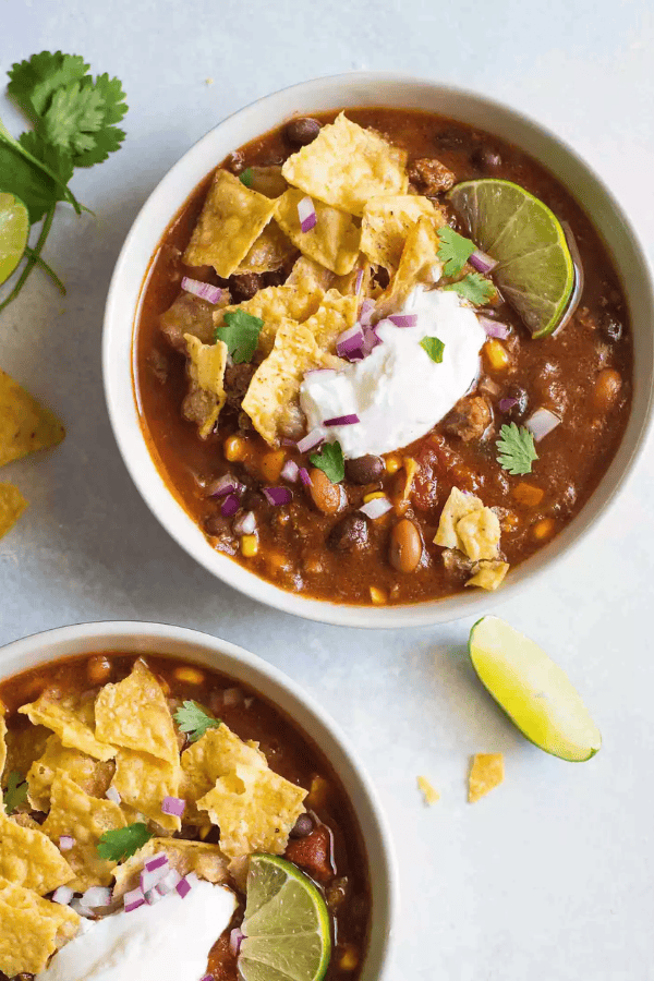 Slow Cooker Taco Soup