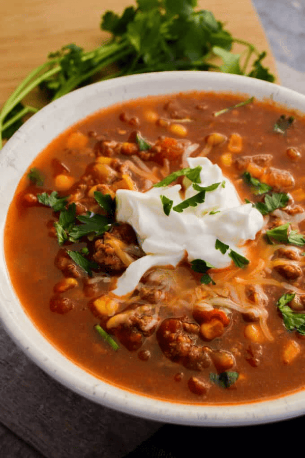 Spicy Taco Soup